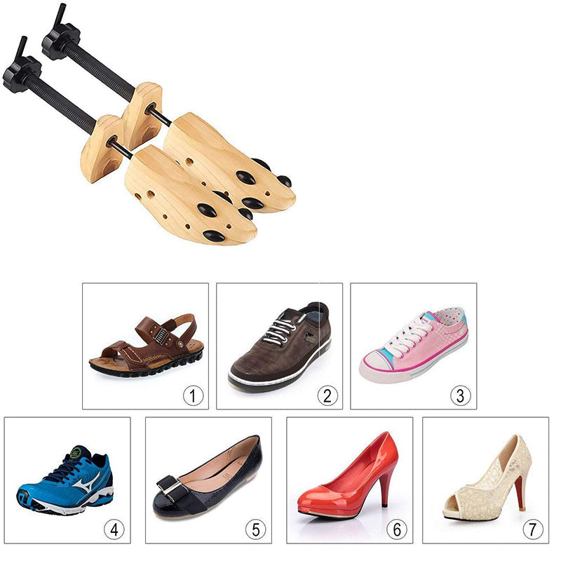 Hormas Zapatos Madera Ajustables