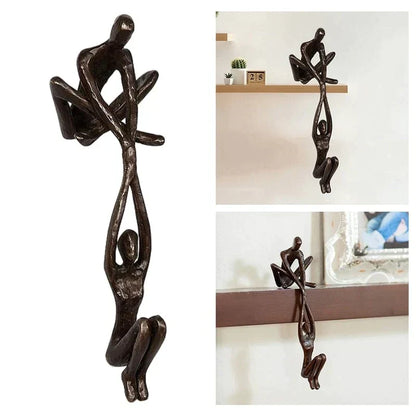 Escultura Decoración Amor Equilibrio