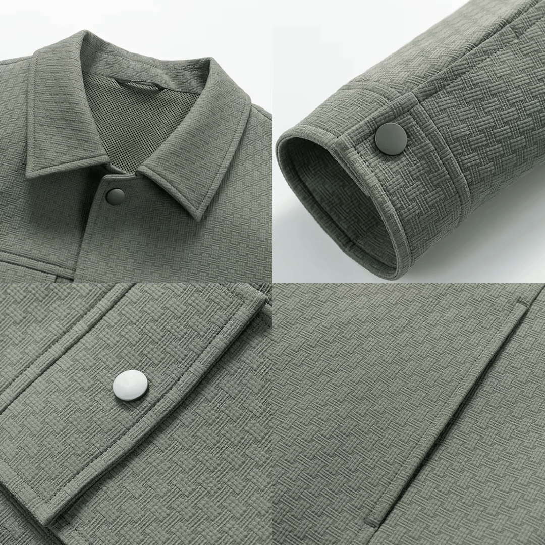 Chaqueta Punto Texturizado Lirvon Hombre