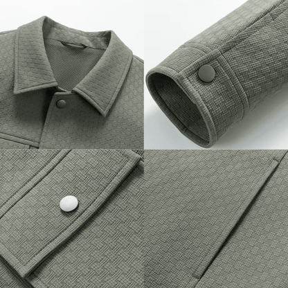 Chaqueta Punto Texturizado Lirvon Hombre