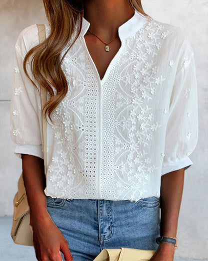 Blusa Mujer Mangas Abullonadas