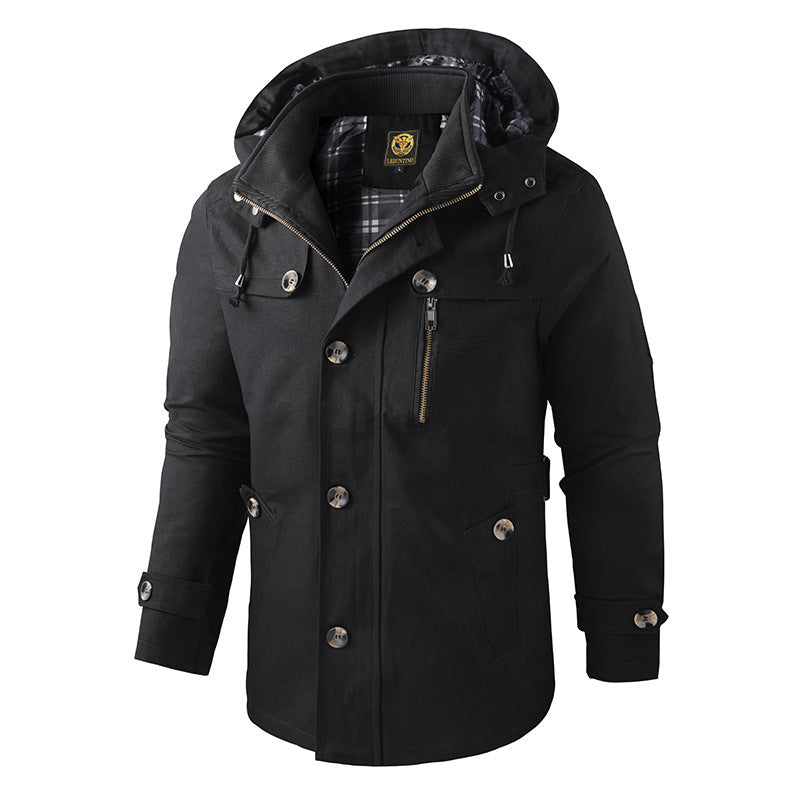 Parka Impermeable Hombre