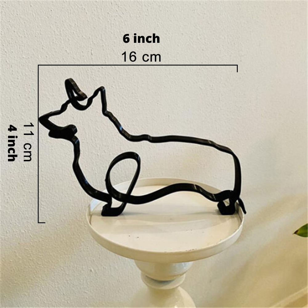 Esculturas Hierro Perro Gato