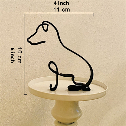 Esculturas Hierro Perro Gato