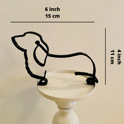 Esculturas Hierro Perro Gato