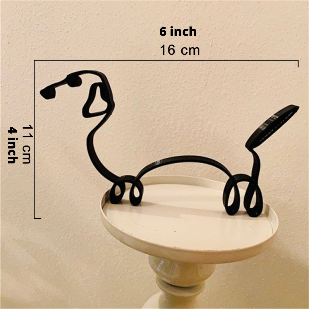 Esculturas Hierro Perro Gato