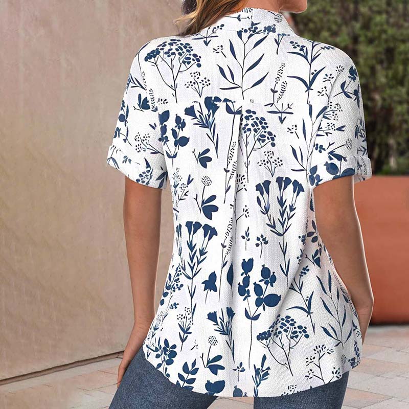 Blusa Mujer Hojas