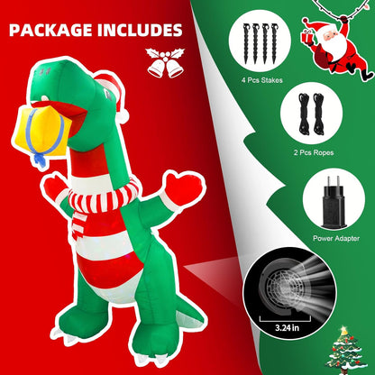 papá noel inflable 244 cm