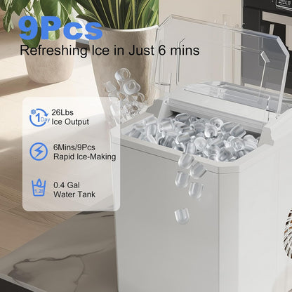 Máquina Hielo Portátil