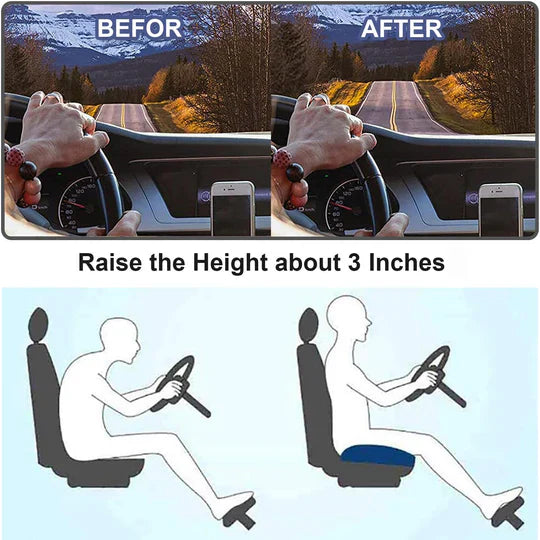 Cojín Elevador Asiento Coche