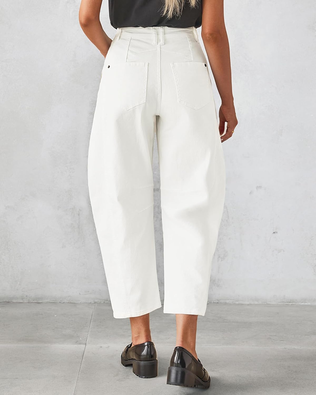 Jeans Mujer Barrel Tiro Alto