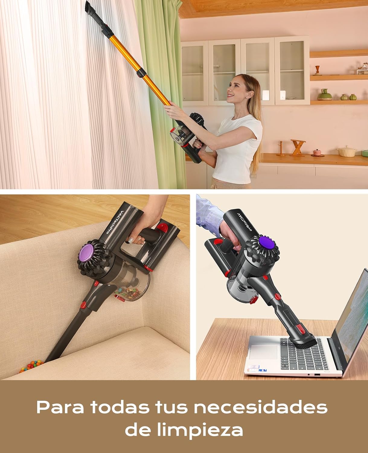 Aspiradora Inalámbrica 6en1