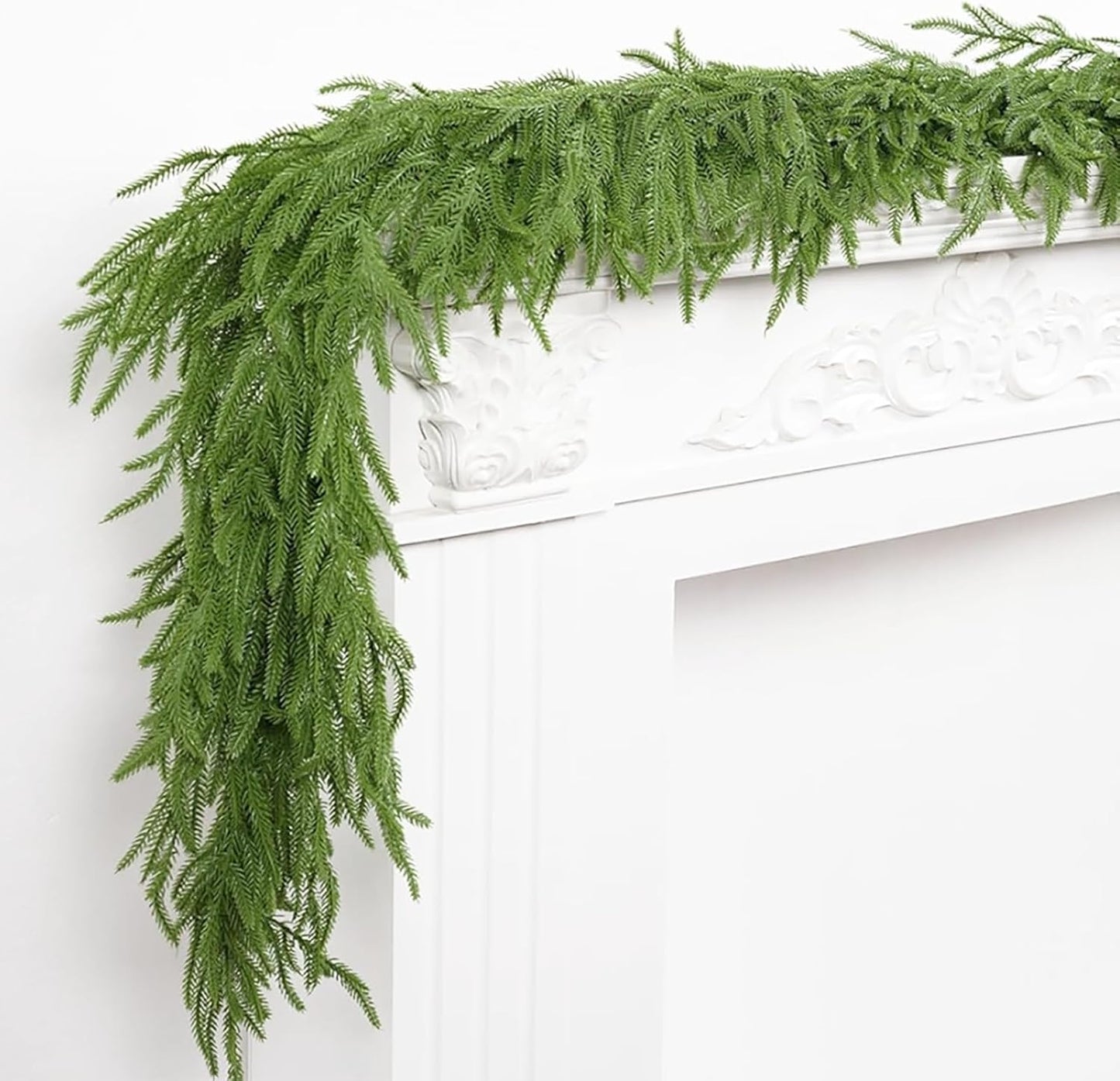 Guirnalda navideña con luces