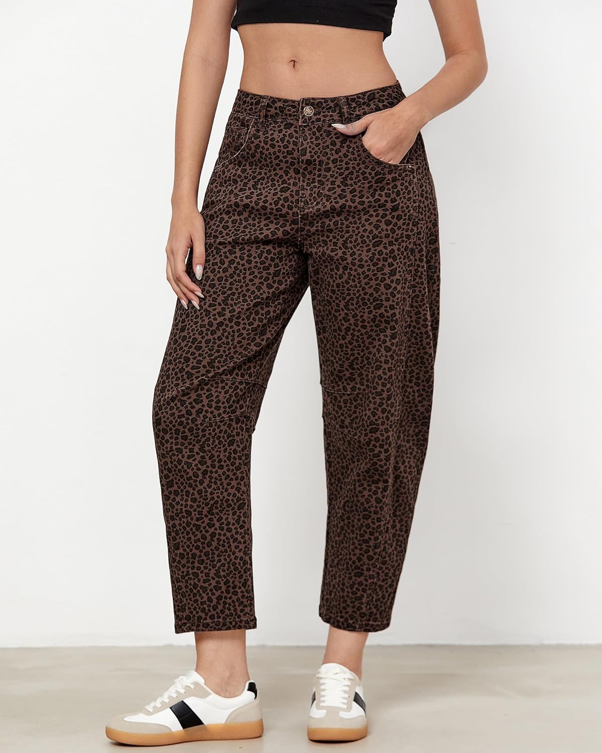 Jeans Mujer Barrel Tiro Alto
