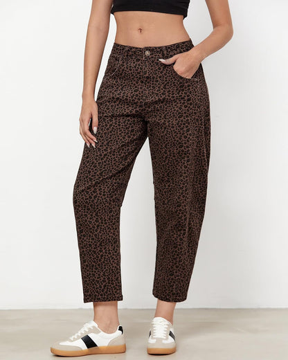 Jeans Mujer Barrel Tiro Alto