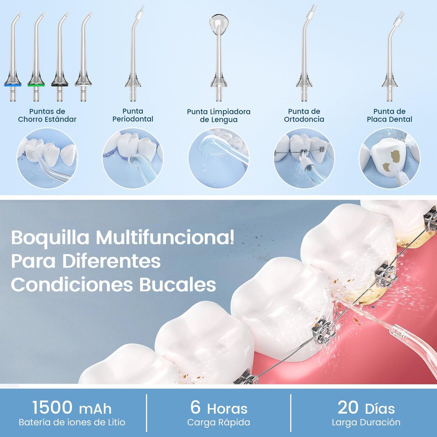 Irrigador Dental Portátil