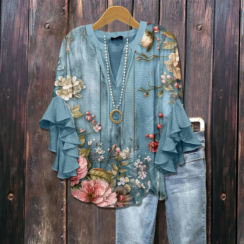 Blusa Mujer Vintage