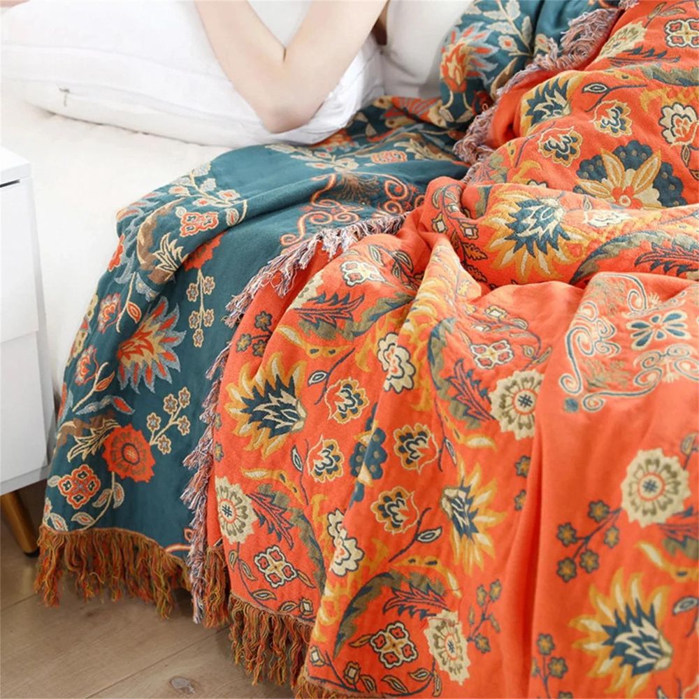 Manta Algodón Reversible