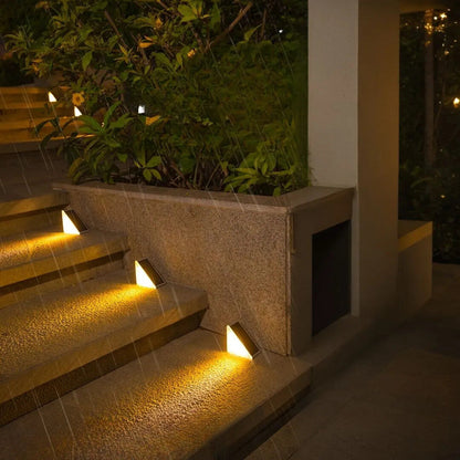Luces Escalera Solar Exterior