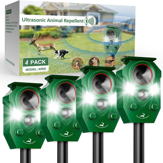 Repelente Ultrasónico Animales Solar