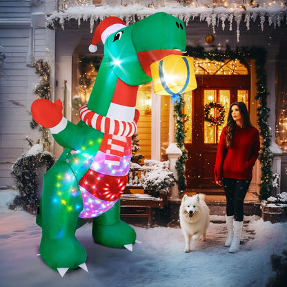 papá noel inflable 244 cm