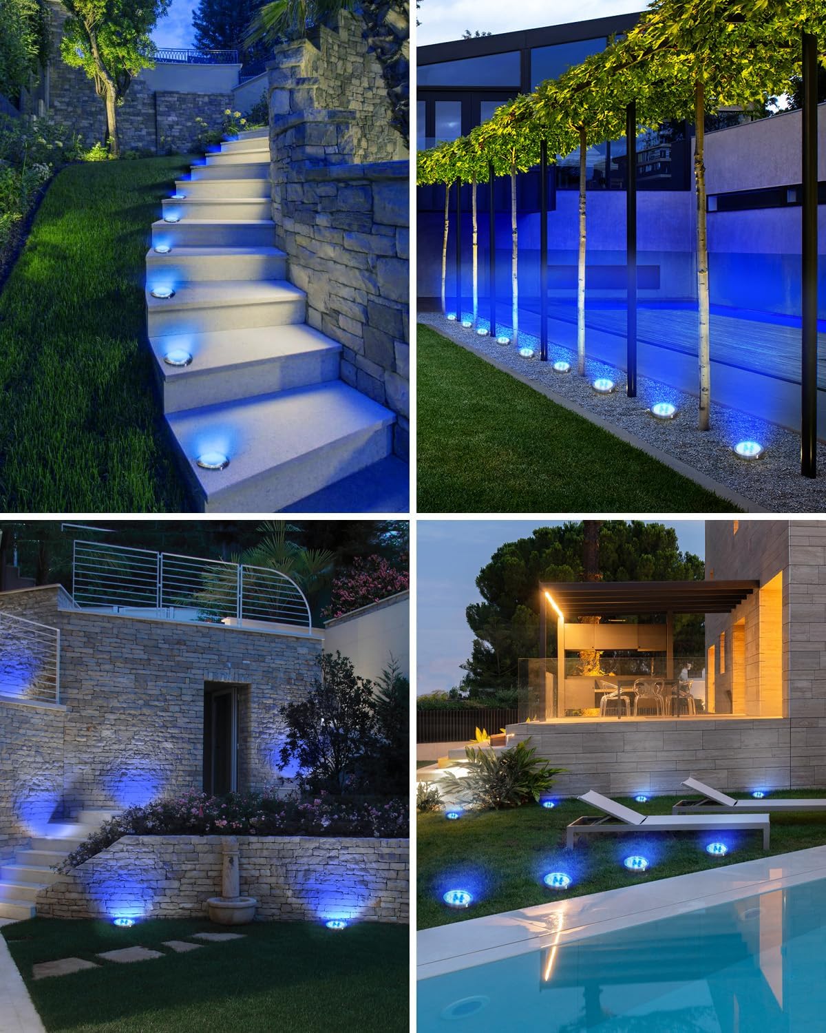 Luces Solares Jardín LED