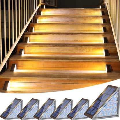 Luces Escalera Solar Exterior