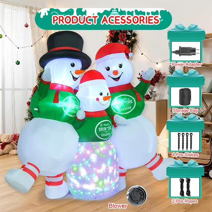 papá noel inflable 244 cm