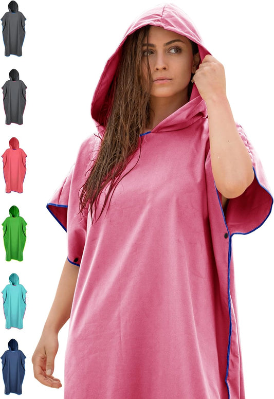 Toalla Poncho Microfibra Adultos