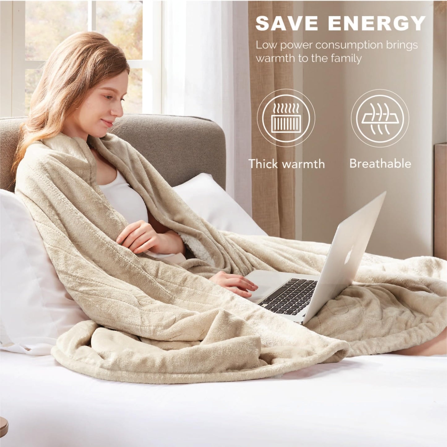 Manta Eléctrica Sherpa Doble