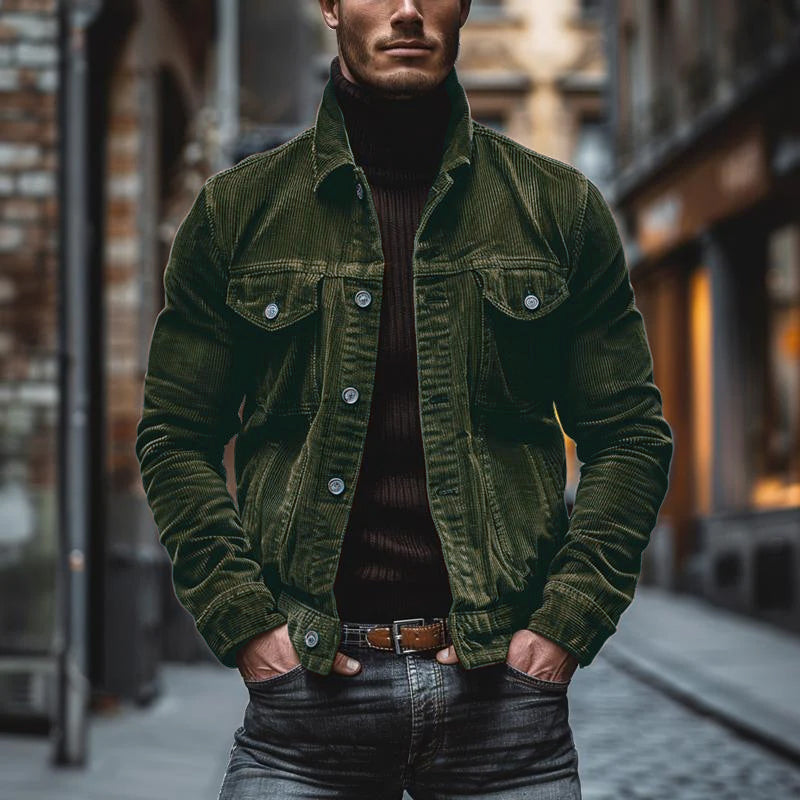 Chaqueta Pana Hombre