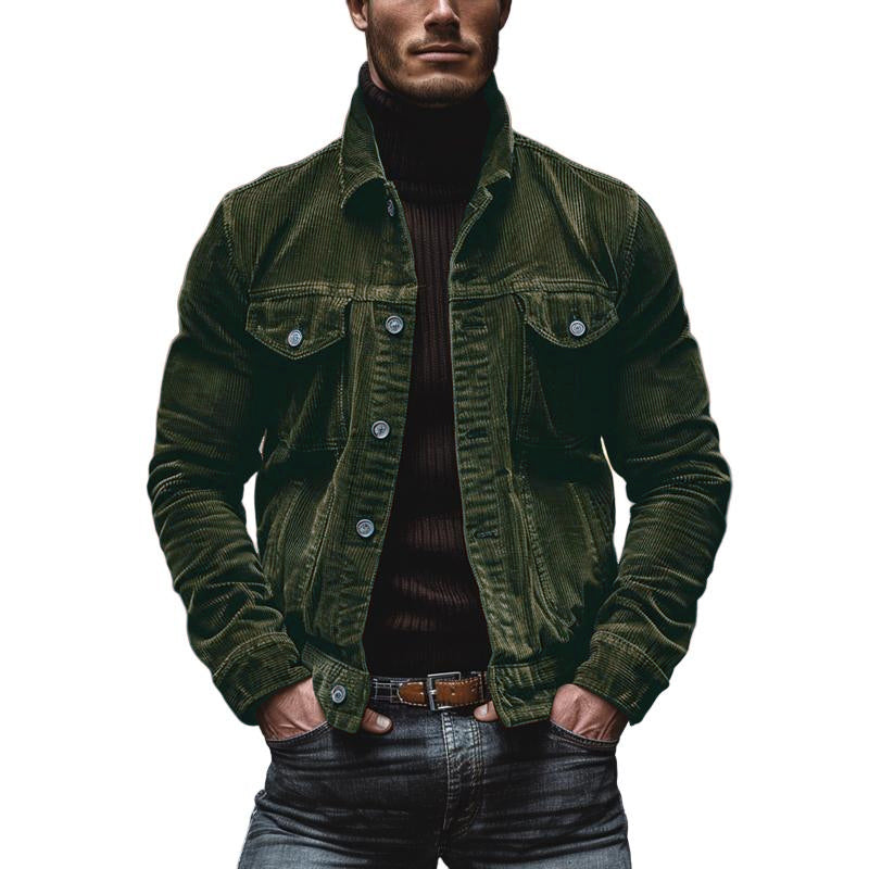 Chaqueta Pana Hombre