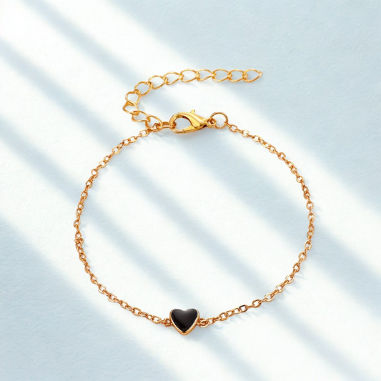 Pulsera Dorada Noir