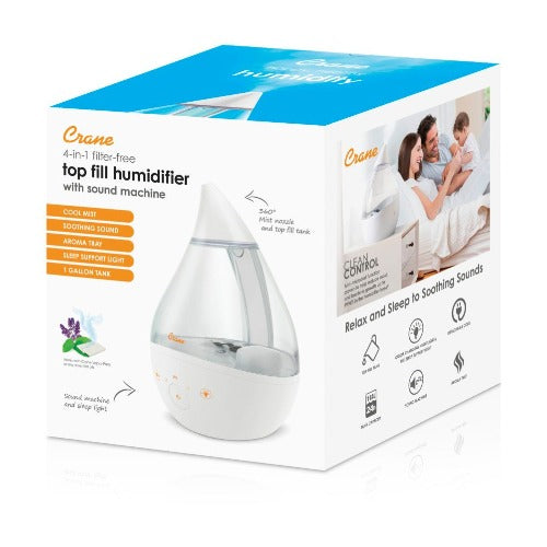 Humidificador Ultrasónico Multifunción 4en1