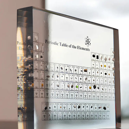 Tabla Periódica Acrílico Iluminada
