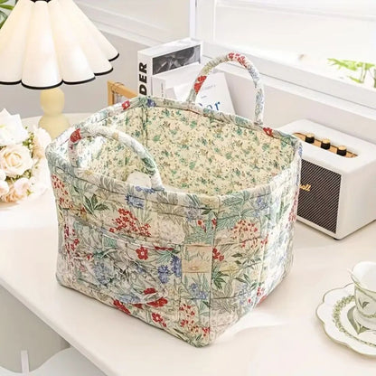 Cesta Lona Floral