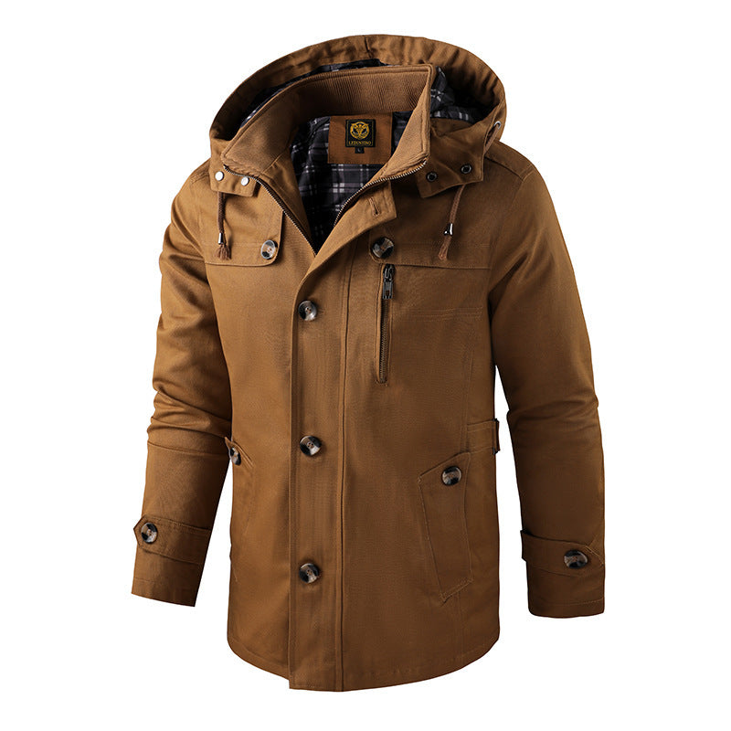 Parka Impermeable Hombre