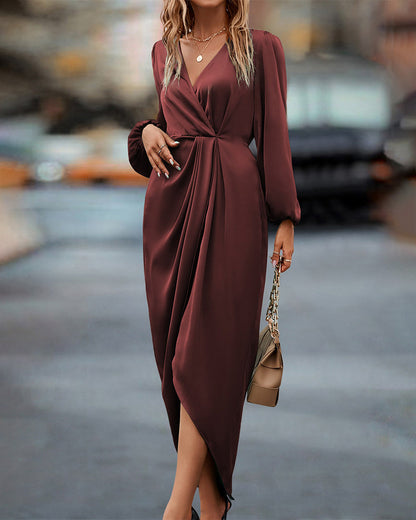 Vestido Midi Envolvente