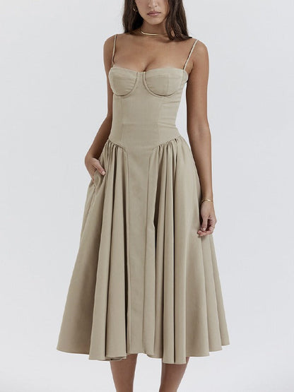 Vestido Midi Elegance Mujer