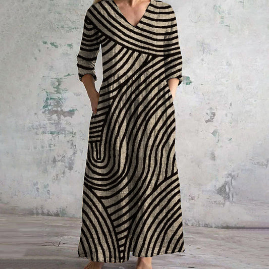 Vestido Mujer Rayas