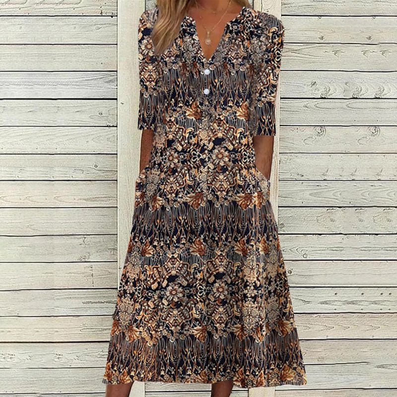 Vestido Mujer Vintage