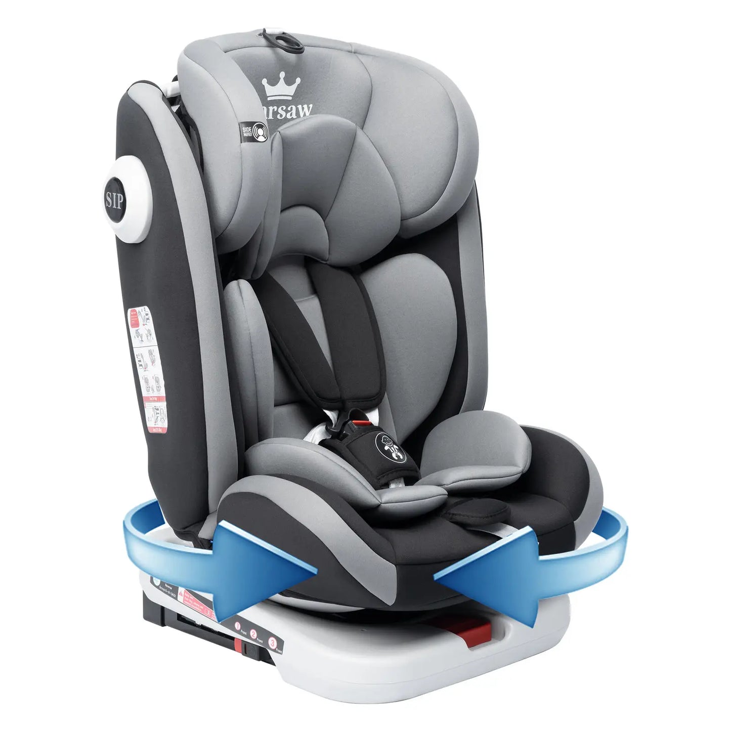 Silla Coche Bebé 360° ISOFIX