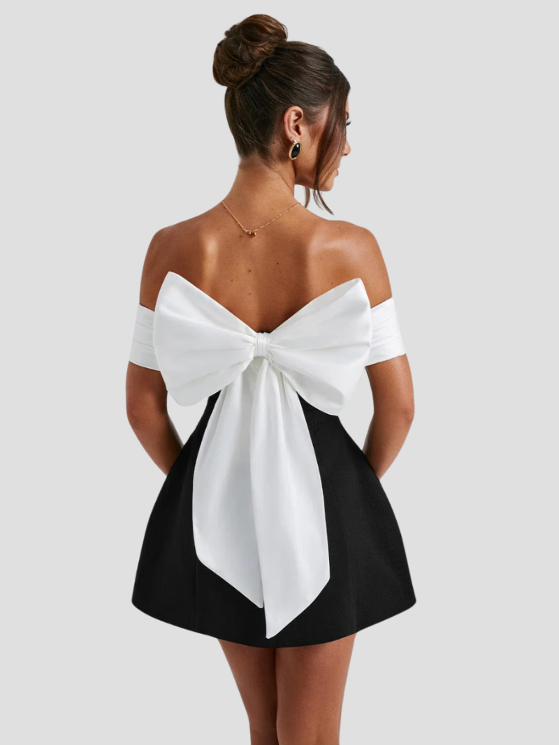 Vestido Mujer Bicolor