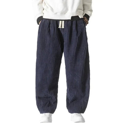 Pantalón Pana Ancho Lirvon Hombre
