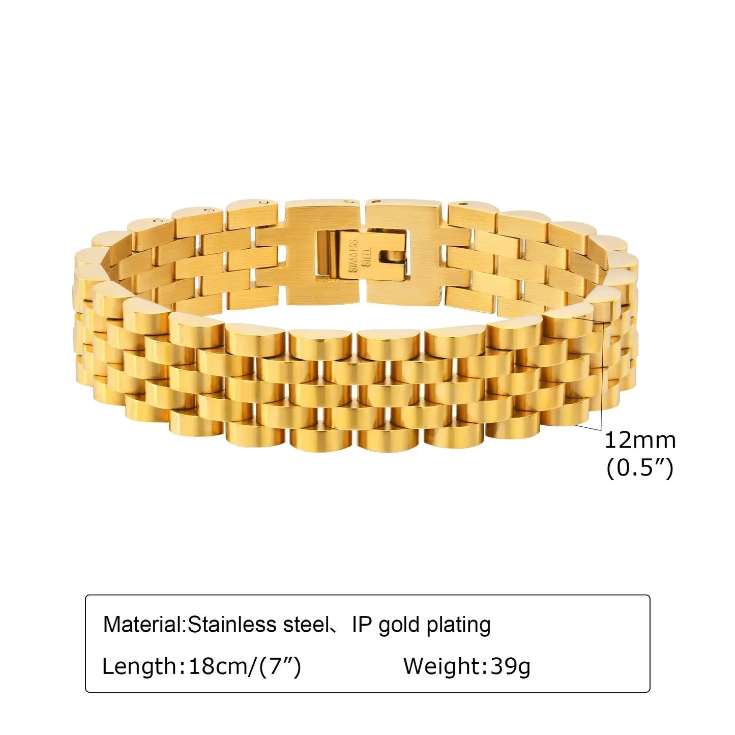 Pulsera Eslabones Oro