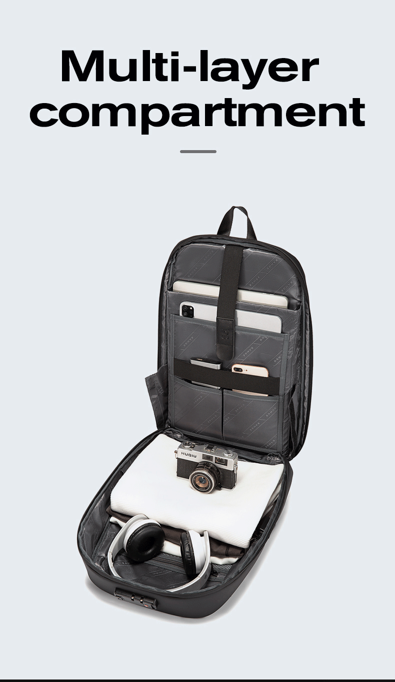 BANGE Mochila Rígida Antirrobo