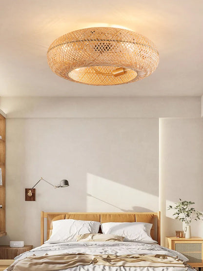 Ventilador Bambú Techo