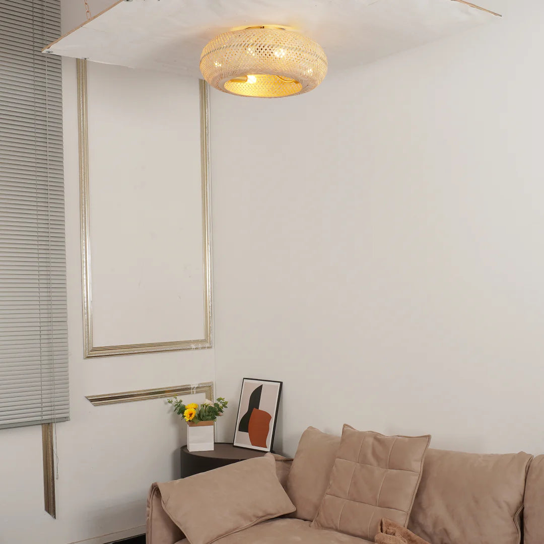 Ventilador Bambú Techo