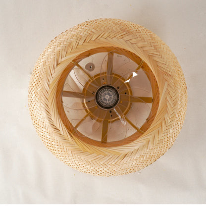 Ventilador Bambú Techo