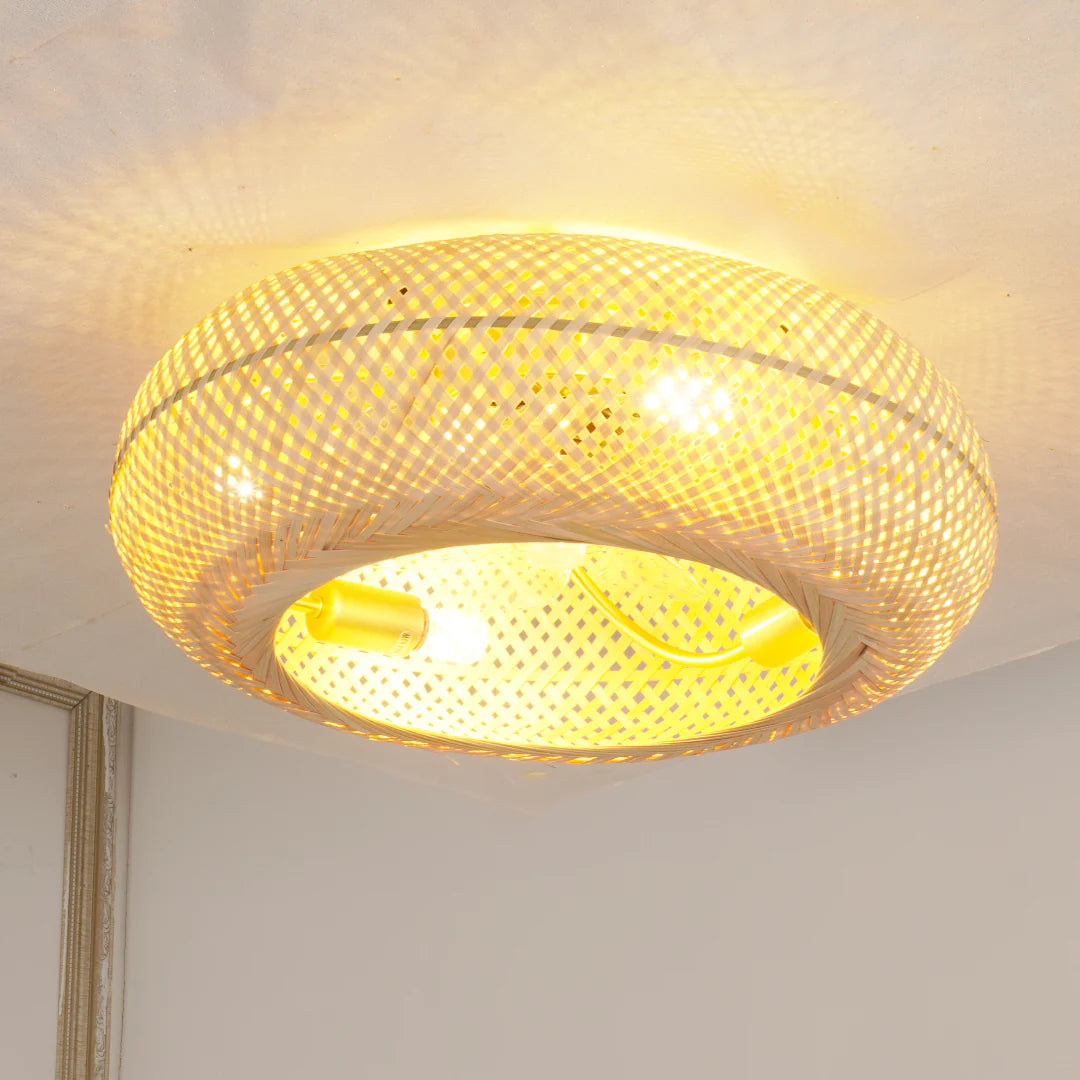 Ventilador Bambú Techo